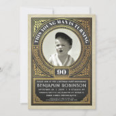  Mijlsteen Dag Uitnodigingen Uw Foto (Voorkant)