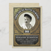  Mijlsteen Dag Uitnodigingen Uw Foto (Voorkant / Achterkant)