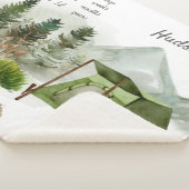 Mijlsteen voor buitenshuis kamperen sherpa deken (3/4)