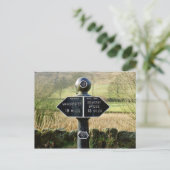 Mijlteller op het Rochdale kanaal Briefkaart (Staand voorkant)