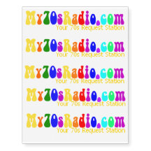 mijn70s Tijdelijk Tattoo