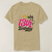 Mijn 13e verjaardag01 t-shirt (Design voorkant)