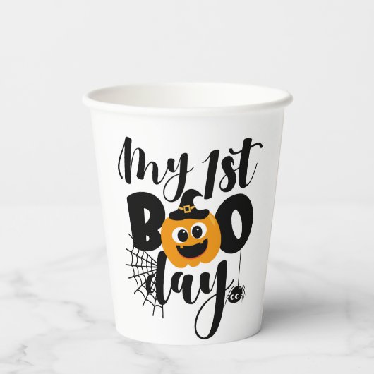 Mijn 1e boe dag papieren bekers (Achterkant)