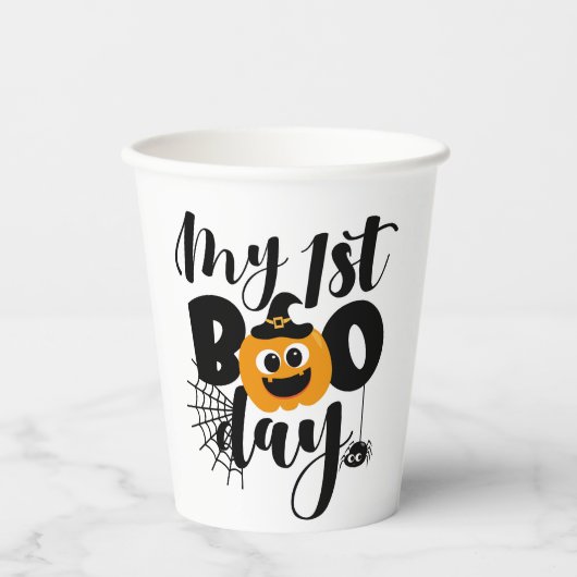 Mijn 1e boe dag papieren bekers (Voorkant)