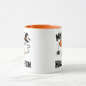 Mijn 1e Halloween Cute Ghost Baby Body Mok (Midden)
