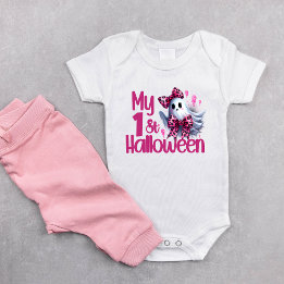 Mijn 1e Halloween Grappig Outfit Schattig Baby Mei Romper