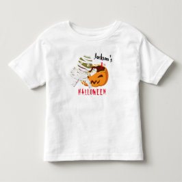 Mijn 1e Halloween Pumpkin Ghost Gepersonaliseerd Kinder Shirts