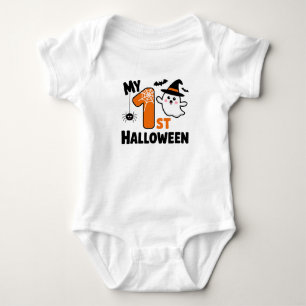Mijn 1e Halloween Zoete Geest Baby Rompertje