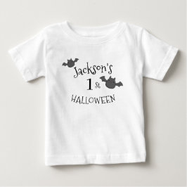 Mijn 1e Halloween Zwart & Wit Gepersonaliseerd