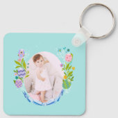 Mijn 1e Happy Easter Square Sleutelhanger (Achterkant)