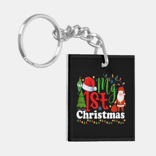 Mijn 1e kerst-81053 sleutelhanger (Voorkant Links)