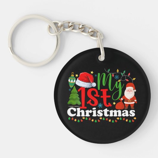 Mijn 1e kerst-81053 sleutelhanger (Voorkant)