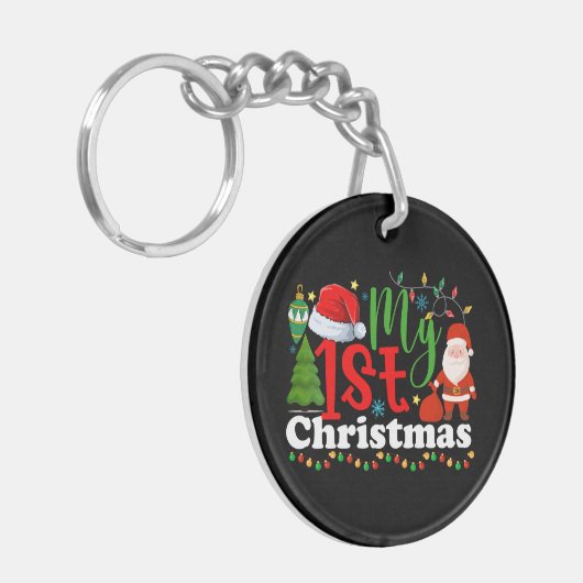 Mijn 1e kerst-81053 sleutelhanger (Voorkant Links)