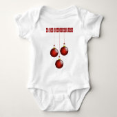 Mijn 1e kerst Baby T-shirt (Voorkant)