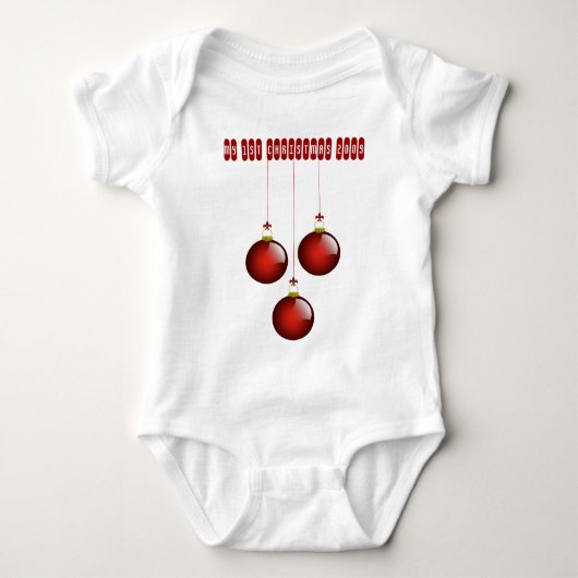 Mijn 1e kerst Baby T-shirt (Voorkant)