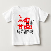 Mijn 1e Kerst Cute Gnome Kerstman Modern (Voorkant)