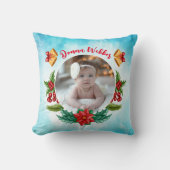 Mijn 1e kerstblauw kussen (Voorkant)