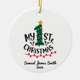 Mijn 1e kerstboom - Custom Keramisch Ornament