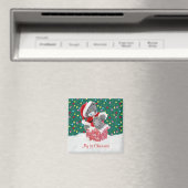 Mijn 1e Kerstmis - Santa Teddy Bear Magnet (Insitu (Vaatwasser))