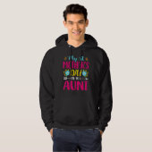 Mijn 1e Moederdag als tante Funny Moederdag Hoodie (Voorkant volledig)