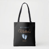 Mijn 1e Moederdag "Tuin van Liefde"  Tote Bag (Voorkant)