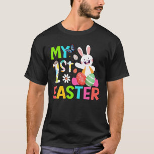 Mijn 1e paaseieren: een gelukkige paasdag t-shirt