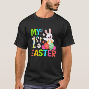 Mijn 1e paaseieren: een gelukkige paasdag t-shirt
