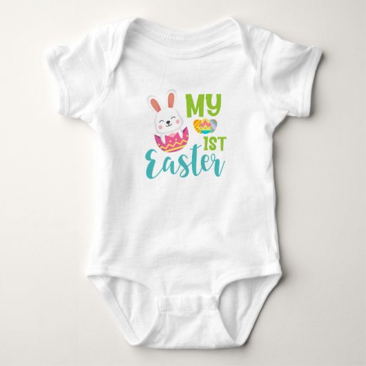 Mijn 1e Pasen Baby Body Romper (Voorkant)