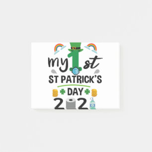 Mijn 1e St. Patricks-dag 2021 outfit baby Post-it® Notes