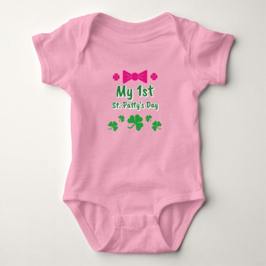 Mijn 1e St. Patty's Day Romper (Voorkant)