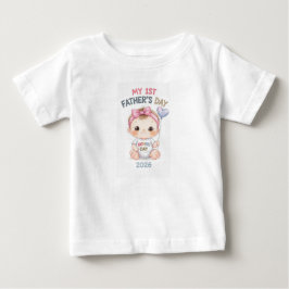 Mijn 1e Vaderdag Baby Shirt - Eerste Vaderdag