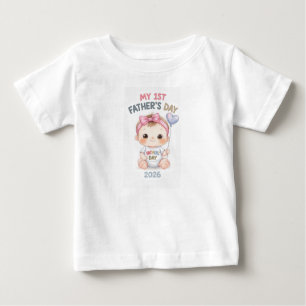 Mijn 1e Vaderdag Baby Shirt - Eerste Vaderdag