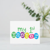 Mijn 1st Pasen Feestdagenkaart (Staand voorkant)