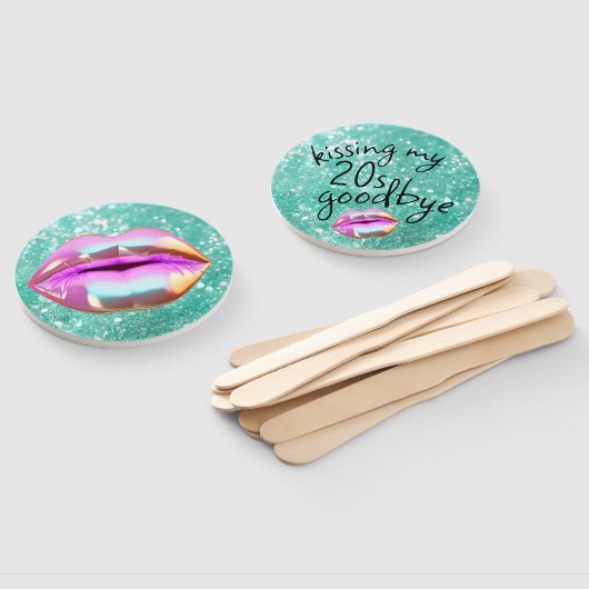 Mijn "20s" gedag kussen handwaaier (Niet-gemonteerd)