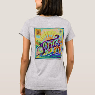 Mijn 2 artistieke LABELS op shirtB T-shirt