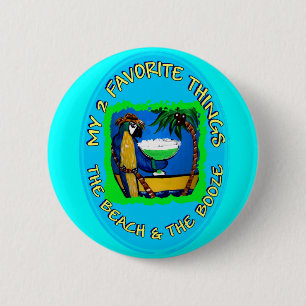 MIJN 2 FAVORIETE DINGEN RONDE BUTTON 5,7 CM
