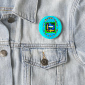 MIJN 2 FAVORIETE DINGEN RONDE BUTTON 5,7 CM (In situ)
