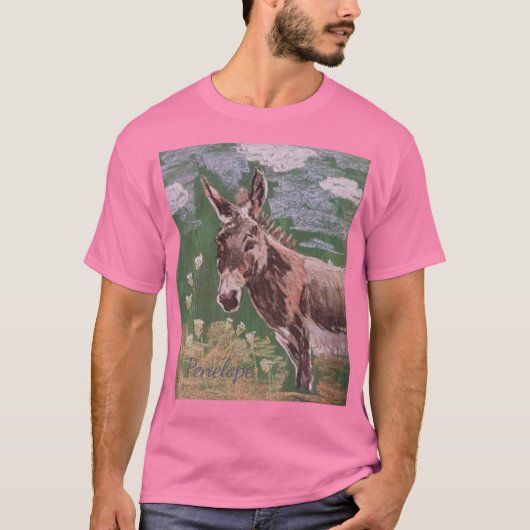 mijn 2 favoriete ezel's Esther & Penelope T-shirt (Voorkant)