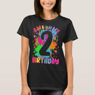 Mijn 2e verjaardag T-shirt jongens 2 jaar oud