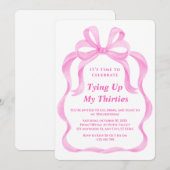 Mijn 30 jarig jubileum uitnodiging (Voorkant / Achterkant)