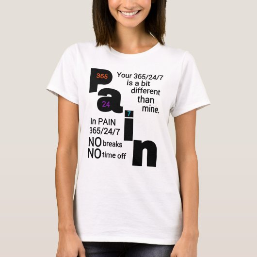 Mijn 365 is een beetje anders dan de jouwe t-shirt (Voorkant)