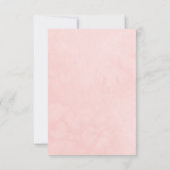Mijn 3 Jaar Blush Floral VIP Pas Kaart (Achterkant)