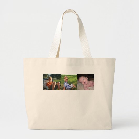 Mijn 3 zonzak grote tote bag (Voorkant)