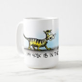 Mijn 401K is in de Mok van de Koffie Litterbox (Voorkant links)