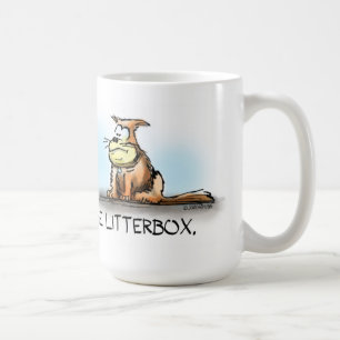 Mijn 401K is in de Mok van de Koffie Litterbox