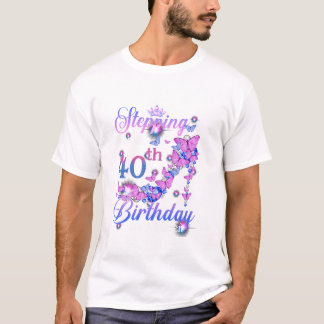 Mijn 40e verjaardag inlopen t-shirt