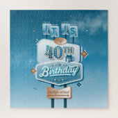 Mijn 40e verjaardag Puzzle (20x20) Legpuzzel (Verticaal)