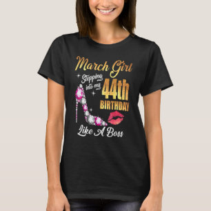 Mijn 44ste verjaardag ingaan als een baas voor 44 t-shirt