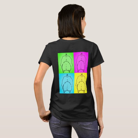 Mijn 4 zussen - Shirt (Achterkant volledig)