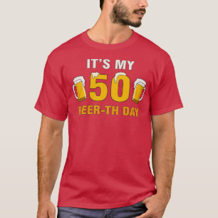 Mijn 50ste verjaardag grappige verjaardag Cheer Pu T-shirt